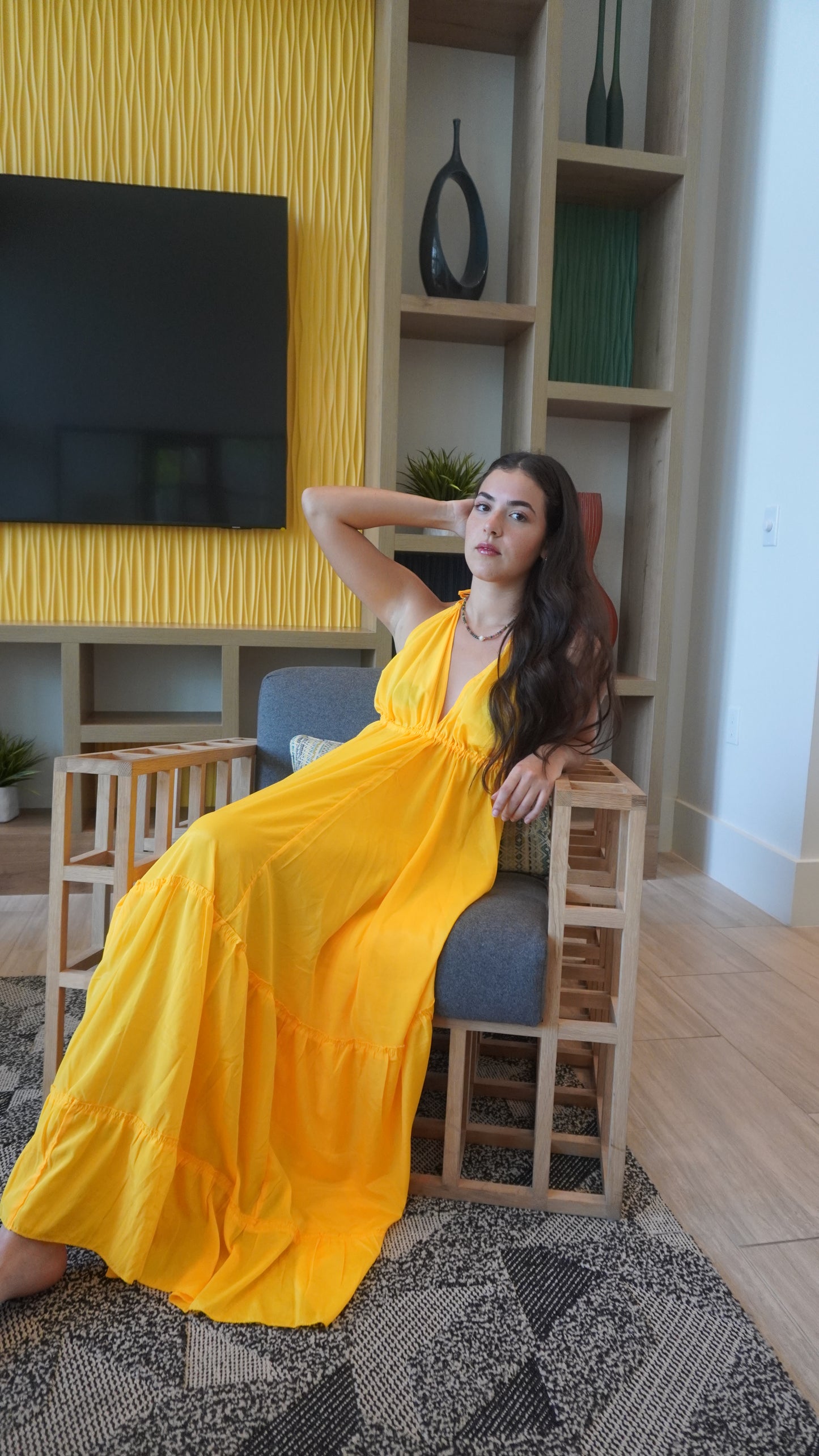 Yellow Maxi Dress