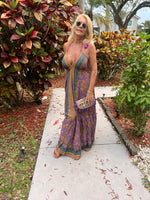 Load image into Gallery viewer, Purple Mandala Dress
