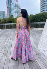Load image into Gallery viewer, Pink and Flowers Dress
