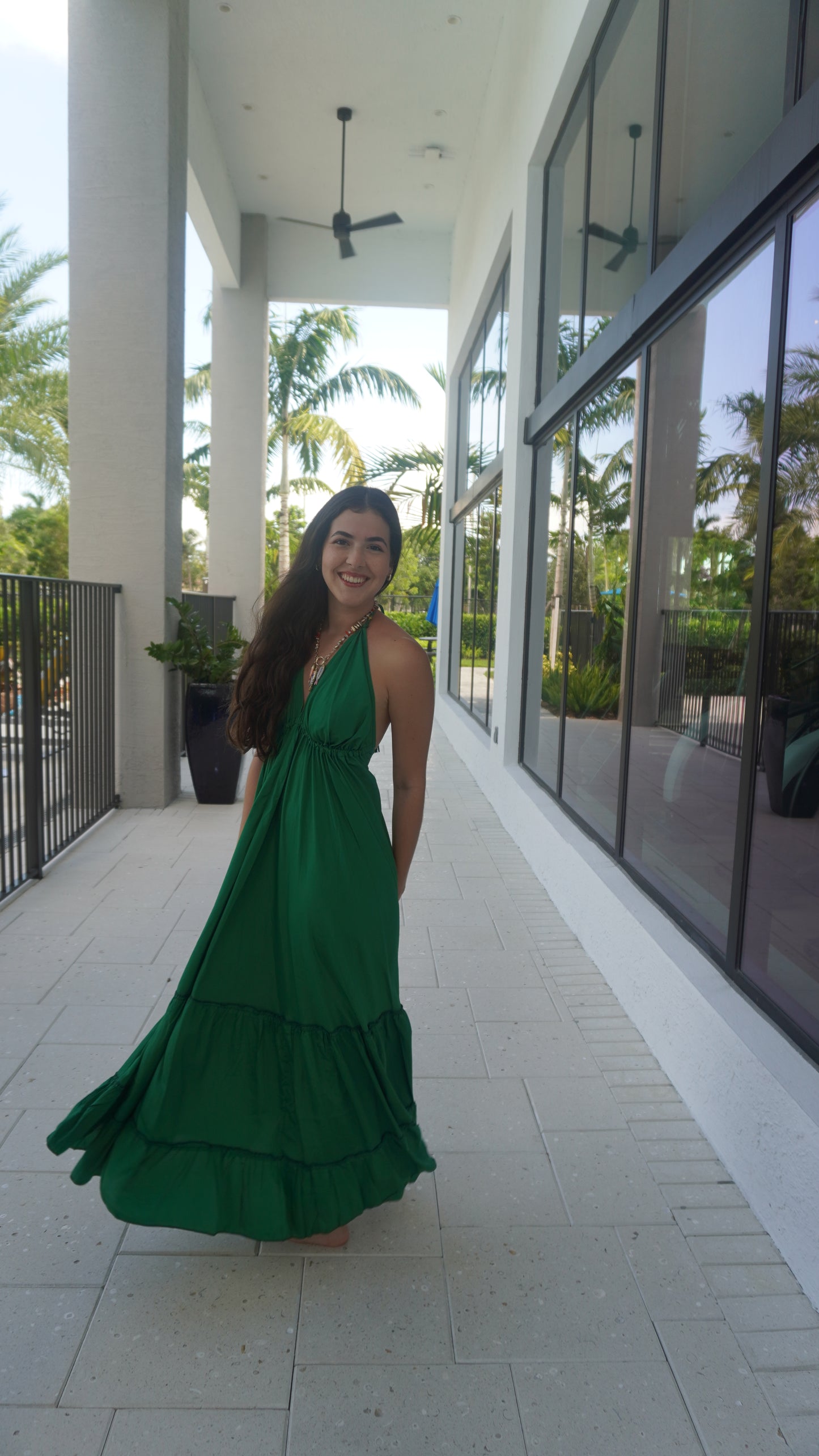 Green Maxi Dress