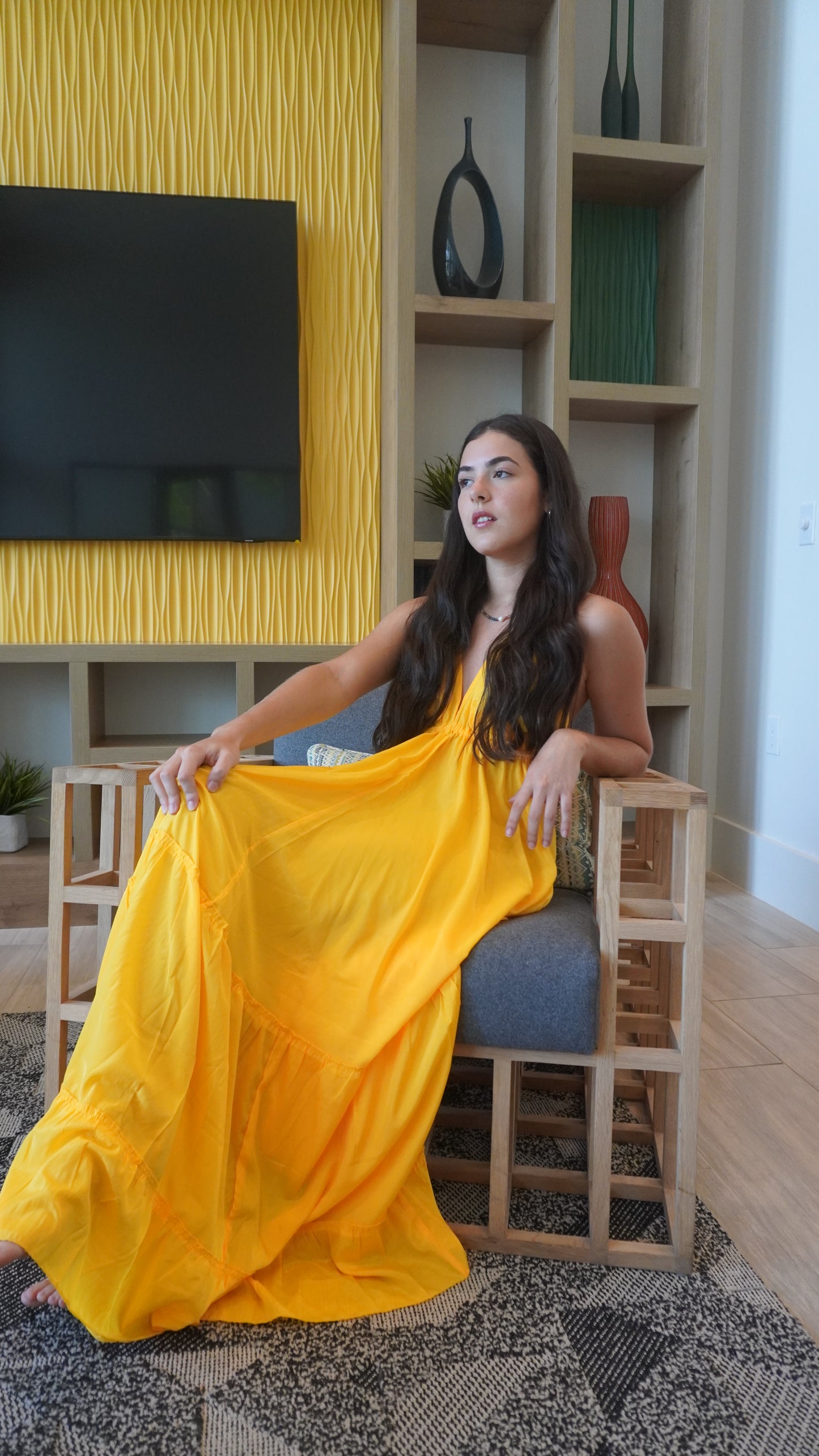 Yellow Maxi Dress