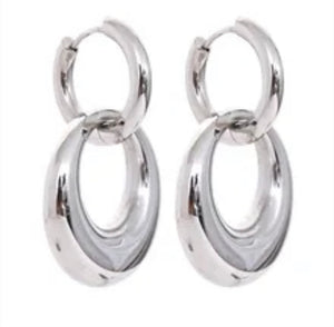 Vicky Silver Earring 💧