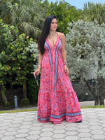Load image into Gallery viewer, Pink Long Dress

