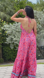 Load and play video in Gallery viewer, Pink Long Dress
